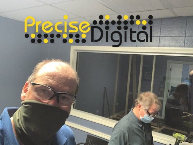 Precise Digital is Installing Systems with Social Distancing in mind